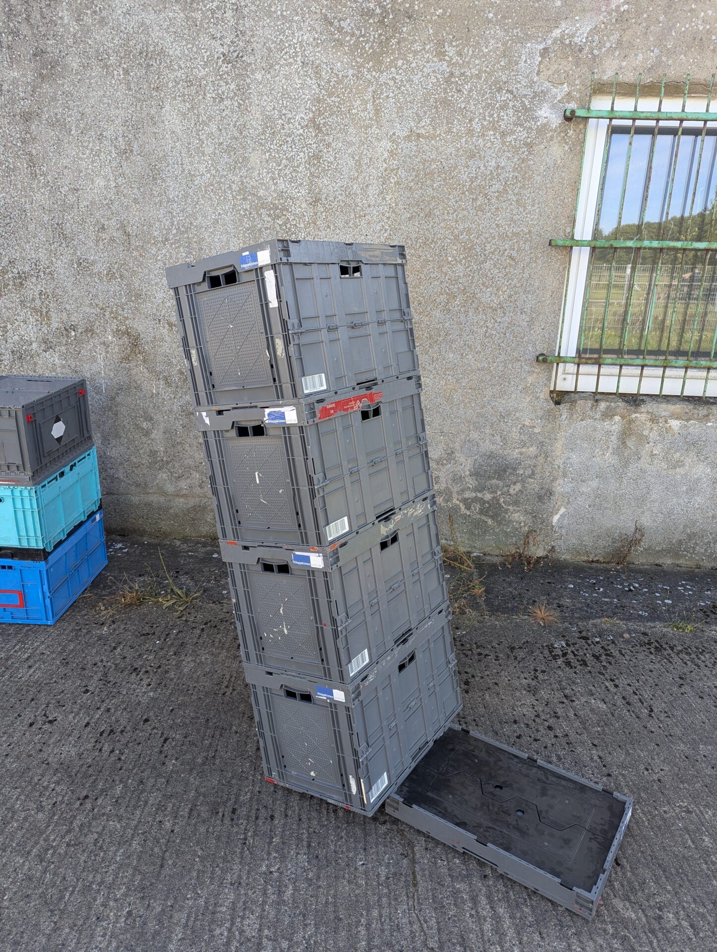 Klappkisten schräg halten gut klappkistenprofi